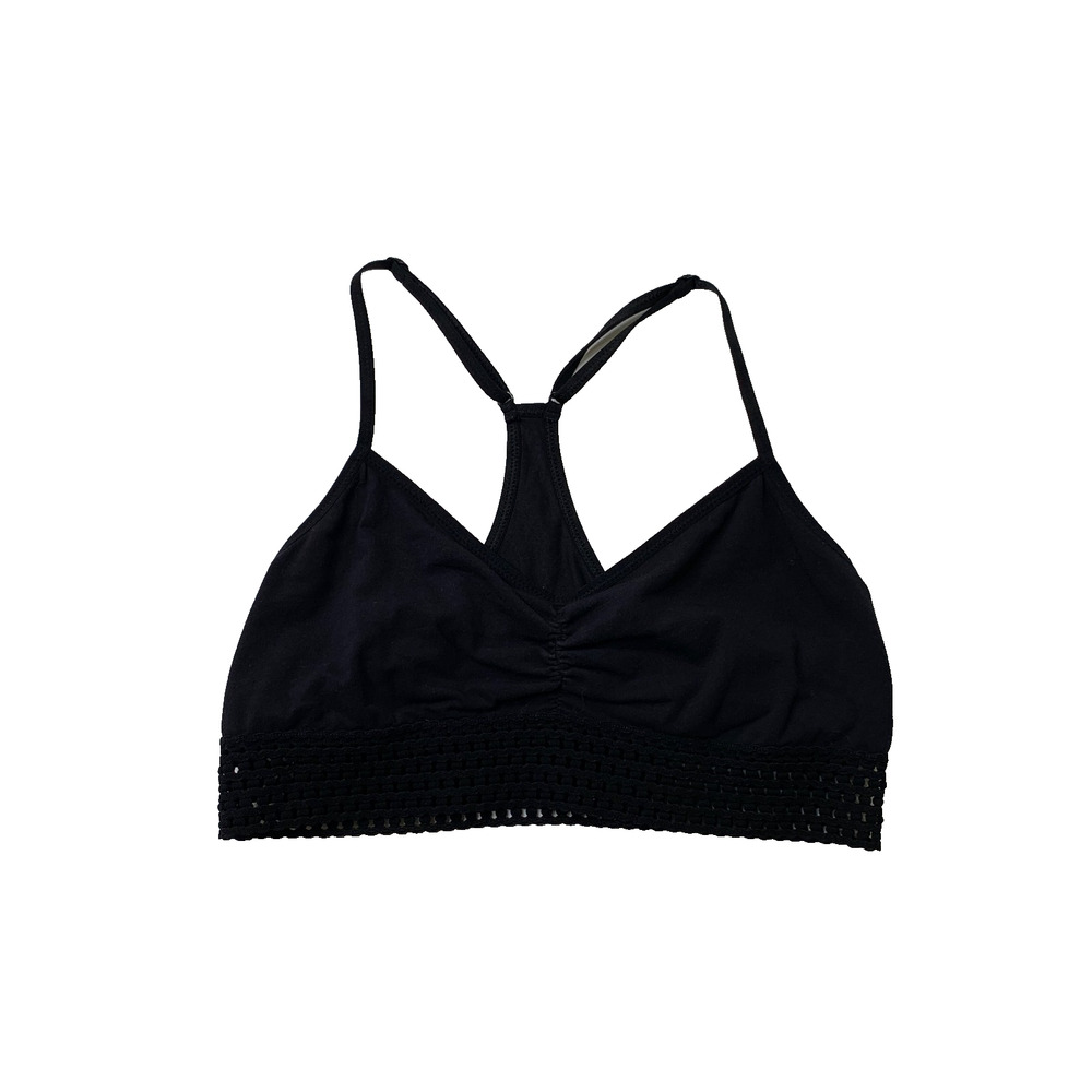 Free People Bralette Womens S Small Black Intimately Hadley Soft Racerback Tank